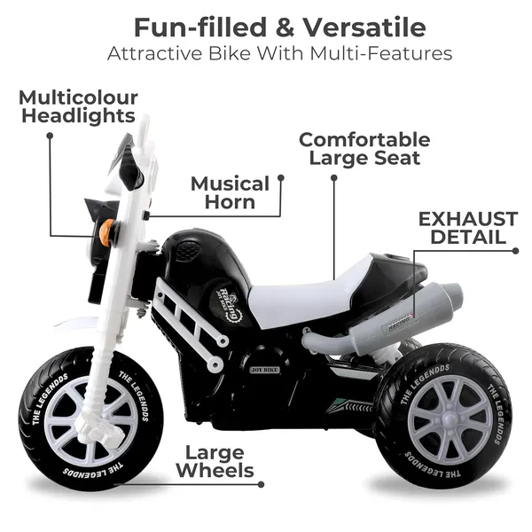 Black_Bike_For_Kids__Durable_Tricycle_With_Pedal_Control_|_For_3-6_Years_Boy_&_Girl
