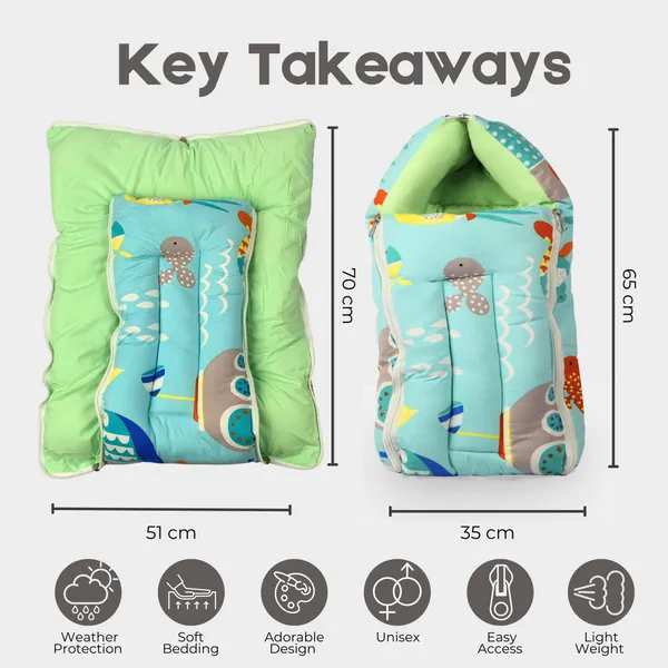 3_in_1_Baby_Sleeping_Bag_&_Baby_Nest_|_Cotton_Portable_Bedding_Set_for_Infants_|_Unisex_Baby_Sleeping_Bed_|_0-5_Months