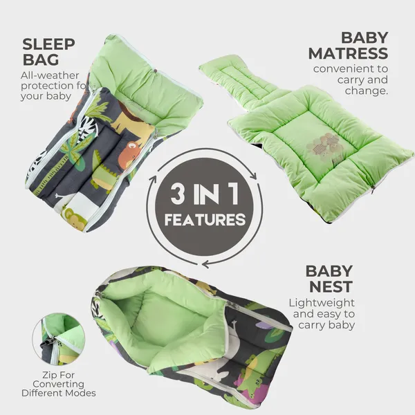 3_in_1_Baby_Sleeping_Bag_&_Baby_Nest_|_Cotton_Portable_Bedding_Set_for_Infants_|_0-5_Months