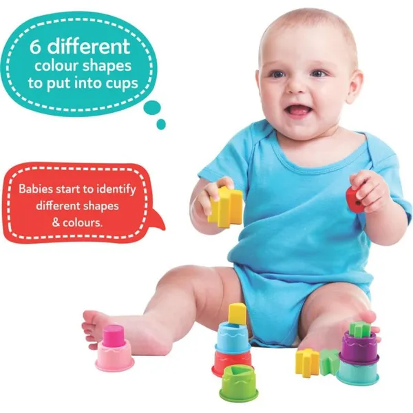 Multicolour_Stacking_Cup_And_Shape_Sorter_I_Activity_Toy_For_Babies_I_Multicolor_I_Infant_&_Preschool_Toys_I_Develops_Motor_&_Reasoning_Skills
