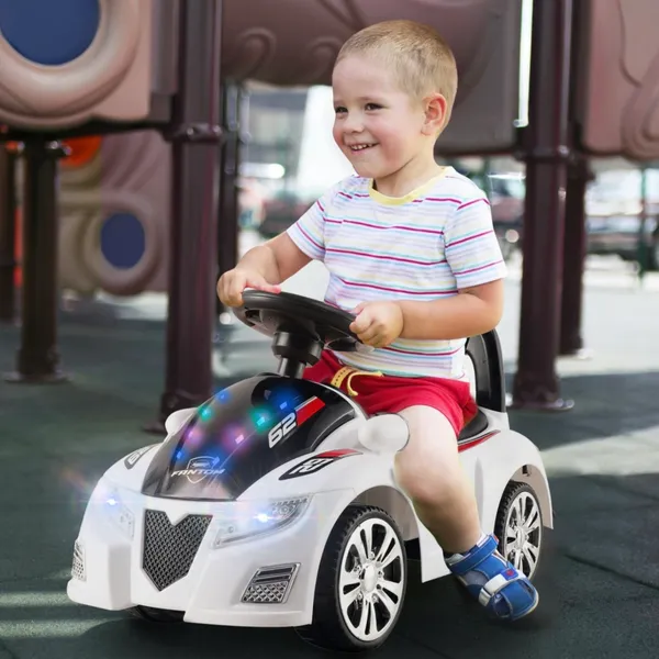 White_Baby_Ride_On_&_Car_With_Music_&_Multicolor_Lights__Steering_Control_&_Under_Seat_Storage__Push_Car_For_Baby_With_Backrest__Ride_On_For_Kids_1_To_3_Years