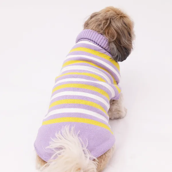 Elegant_Purple_Stripes_Cozy_Stylish_Dog_Sweater