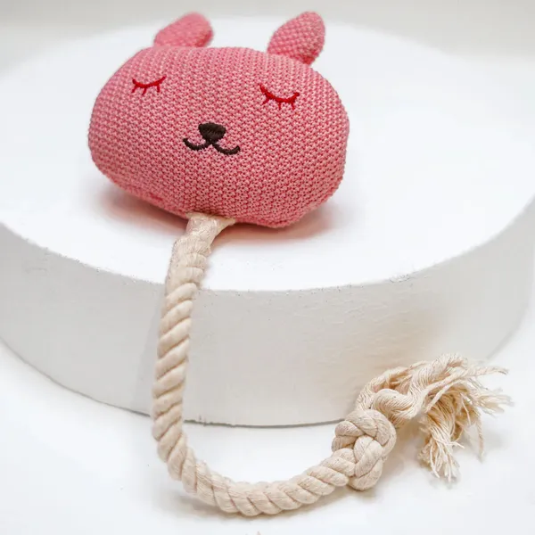 Multicolor_Furry_Castle_Knitted_Duck_And_Bunny_Toy_Combo