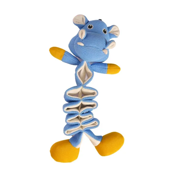 Blue_Knitted_Hippo_Dog_Toy