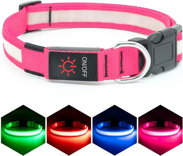 Multicolor_Illuminating_Led_Dog_Collar