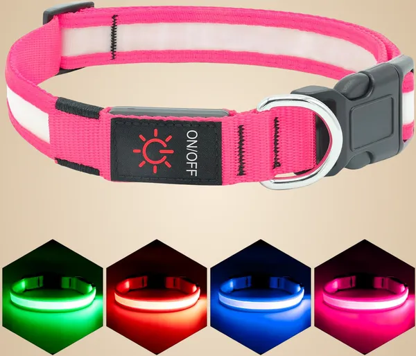 Multicolor_Illuminating_Led_Dog_Collar