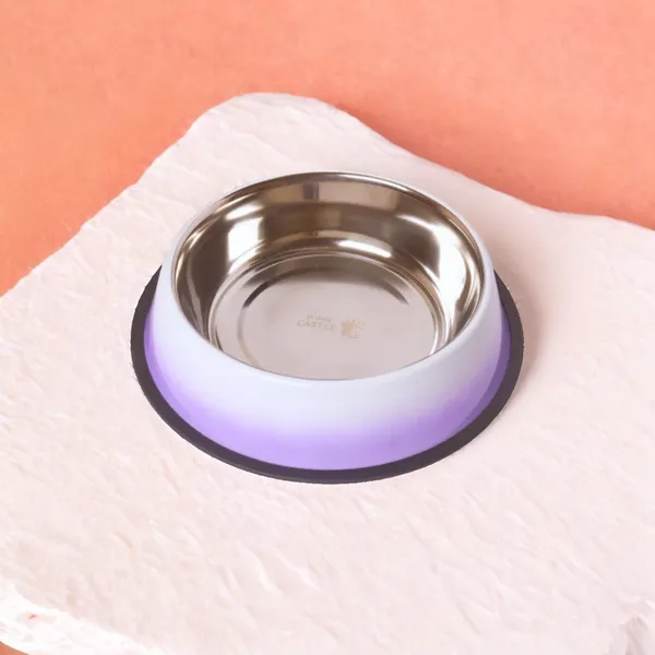 Purple_Gradient_Stainless_Steel_Pet_Bowl_Anti_Skid