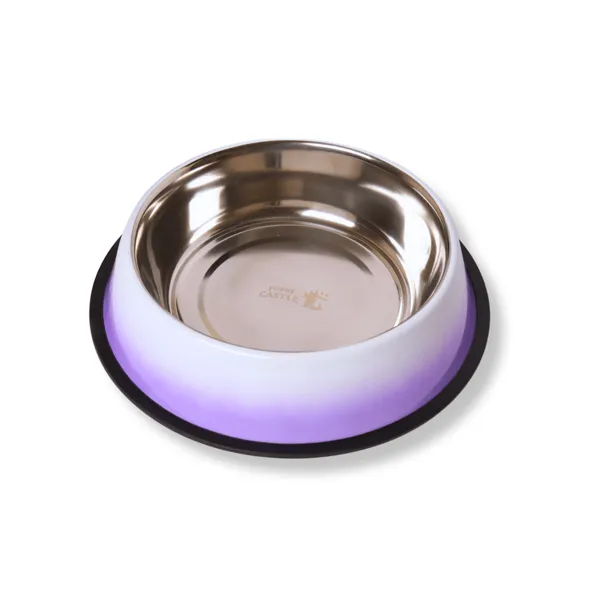 Purple_Gradient_Stainless_Steel_Pet_Bowl_Anti_Skid