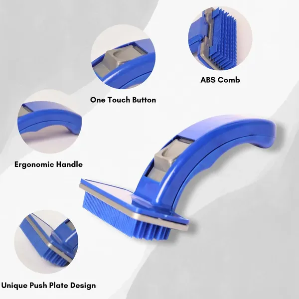 Blue_Self_Cleaning_Slicker_Brush_Grooming_Comb_With_Press_Key_For_Dogs_And_Puppies