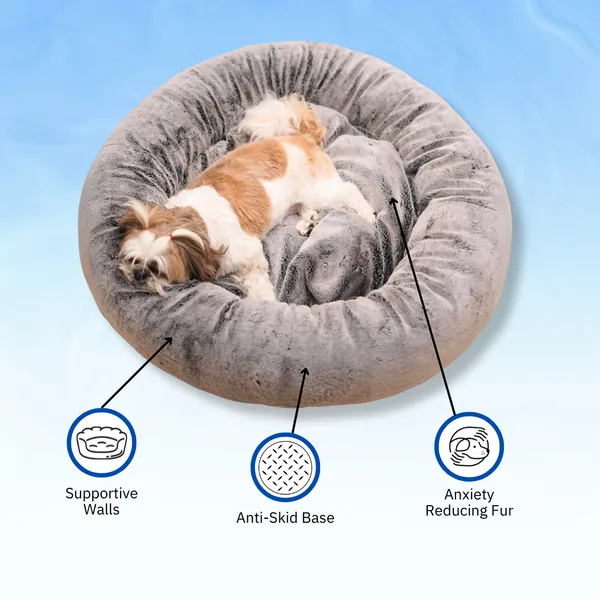 Brown_Supersoft_Donut_Bed