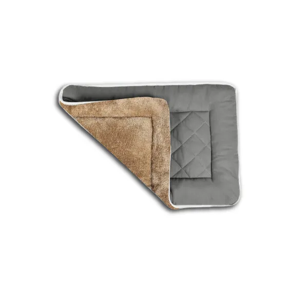 Grey_Water_Repellent_Cotton_Dogs_Mat