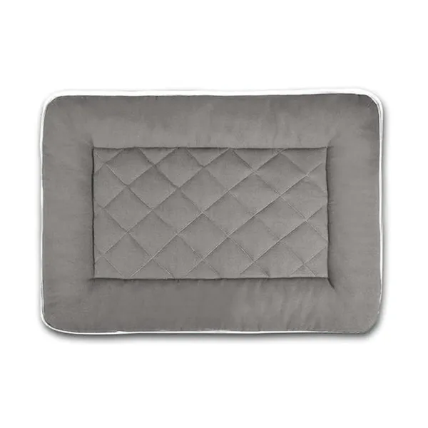 Grey_Water_Repellent_Cotton_Dogs_Mat