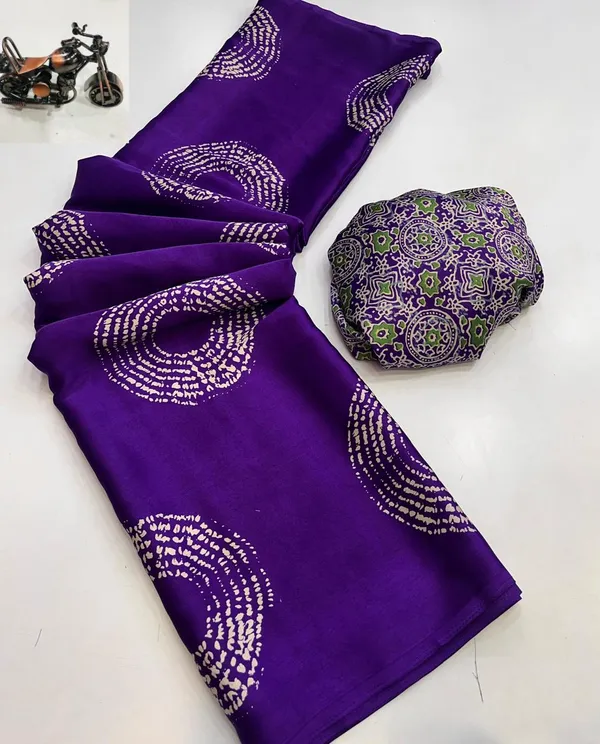 Purple_Silk_Saree_With_Embroidered_And_Printed_Blouse_For_Women