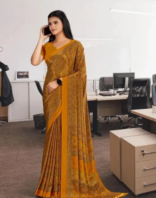 Multicolor_Printed_Saree_With_Blouse_For_Women