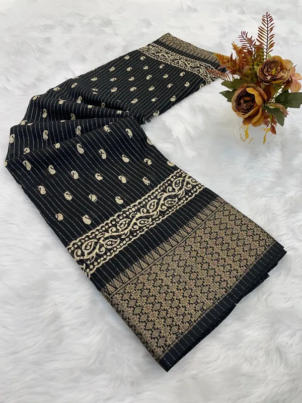 Black_Saree_With_Zari_Work_And_Sequin_Embellishments_For_Women
