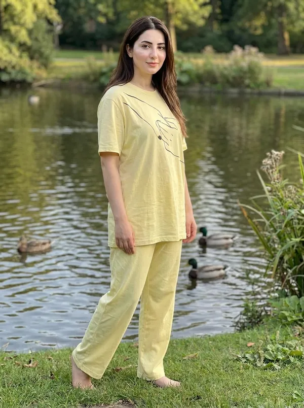 Fasense_Pure_Sinker_Cotton_Night_Suit_for_Women,__Super-Soft_Everyday_Loungewear_Tee_&_Pyjama_Set_for_Ladies_(Breathable,_Relaxed_Fit)