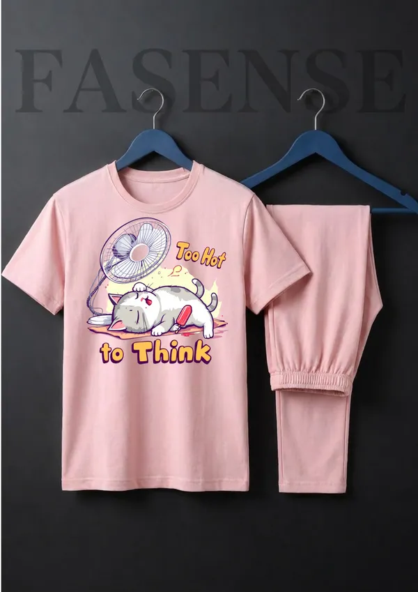 Fasense_Pure_Sinker_Cotton_Night_Suit_for_Women,__Super-Soft_Everyday_Loungewear_Tee_&_Pyjama_Set_for_Ladies_(Breathable,_Relaxed_Fit)