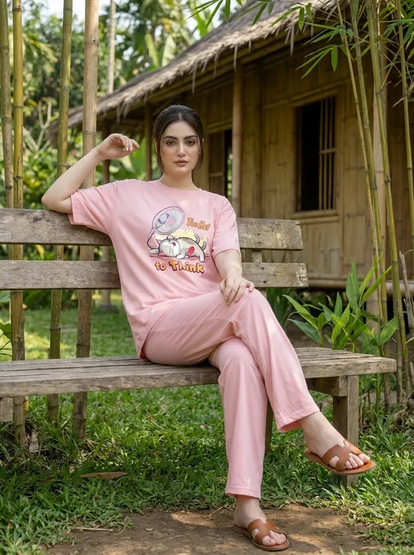 Fasense_Pure_Sinker_Cotton_Night_Suit_for_Women,__Super-Soft_Everyday_Loungewear_Tee_&_Pyjama_Set_for_Ladies_(Breathable,_Relaxed_Fit)