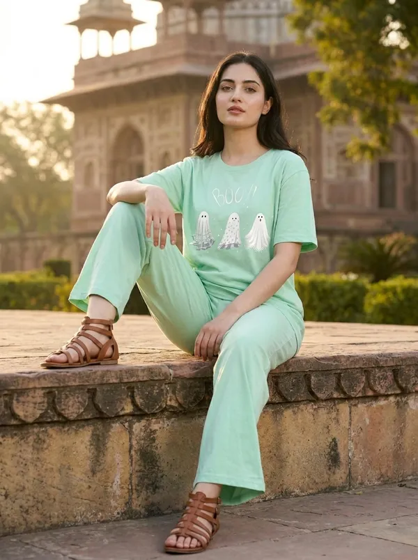 Fasense_Pure_Sinker_Cotton_Night_Suit_for_Women,__Super-Soft_Everyday_Loungewear_Tee_&_Pyjama_Set_for_Ladies_(Breathable,_Relaxed_Fit)