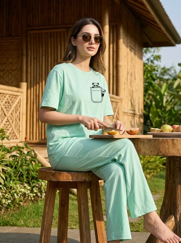 Fasense_Pure_Sinker_Cotton_Night_Suit_for_Women,__Super-Soft_Everyday_Loungewear_Tee_&_Pyjama_Set_for_Ladies_(Breathable,_Relaxed_Fit)