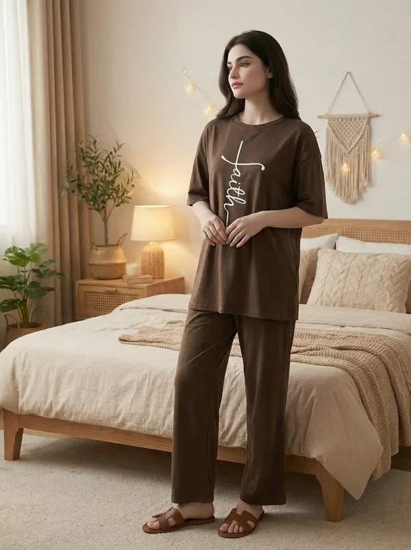Fasense_Pure_Sinker_Cotton_Night_Suit_for_Women,__Super-Soft_Everyday_Loungewear_Tee_&_Pyjama_Set_for_Ladies_(Breathable,_Relaxed_Fit)