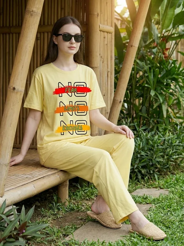 Fasense_Pure_Sinker_Cotton_Night_Suit_for_Women,__Super-Soft_Everyday_Loungewear_Tee_&_Pyjama_Set_for_Ladies_(Breathable,_Relaxed_Fit)
