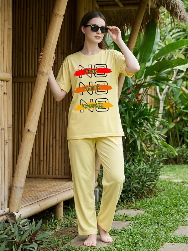 Fasense_Pure_Sinker_Cotton_Night_Suit_for_Women,__Super-Soft_Everyday_Loungewear_Tee_&_Pyjama_Set_for_Ladies_(Breathable,_Relaxed_Fit)