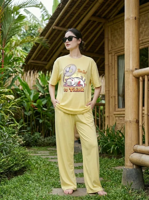 Fasense_Pure_Sinker_Cotton_Night_Suit_for_Women,__Super-Soft_Everyday_Loungewear_Tee_&_Pyjama_Set_for_Ladies_(Breathable,_Relaxed_Fit)
