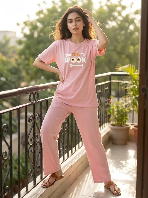 Fasense_Pure_Sinker_Cotton_Night_Suit_for_Women,__Super-Soft_Everyday_Loungewear_Tee_&_Pyjama_Set_for_Ladies_(Breathable,_Relaxed_Fit)