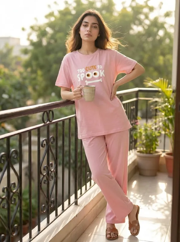 Fasense_Pure_Sinker_Cotton_Night_Suit_for_Women,__Super-Soft_Everyday_Loungewear_Tee_&_Pyjama_Set_for_Ladies_(Breathable,_Relaxed_Fit)