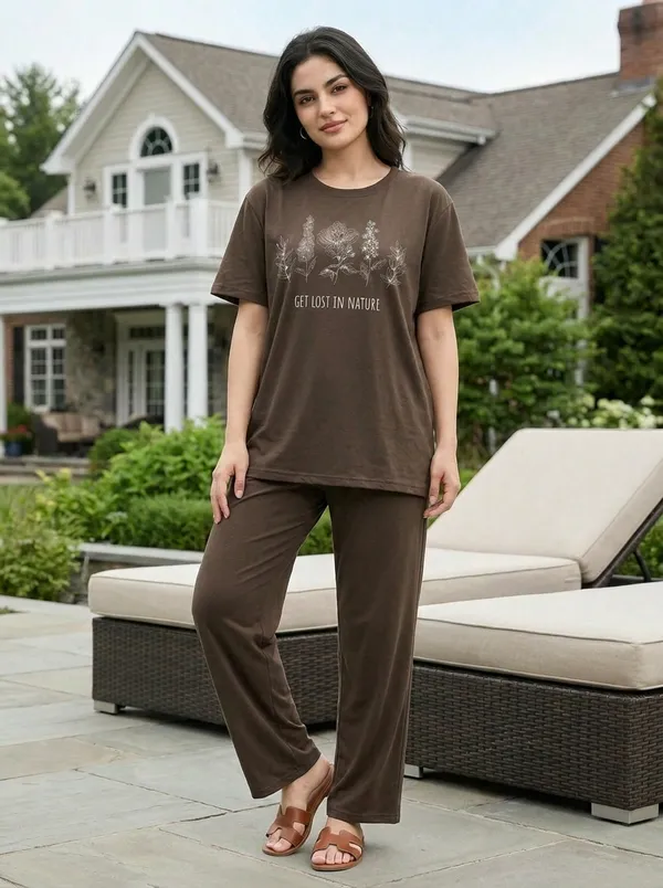 Fasense_Pure_Sinker_Cotton_Night_Suit_for_Women,__Super-Soft_Everyday_Loungewear_Tee_&_Pyjama_Set_for_Ladies_(Breathable,_Relaxed_Fit)