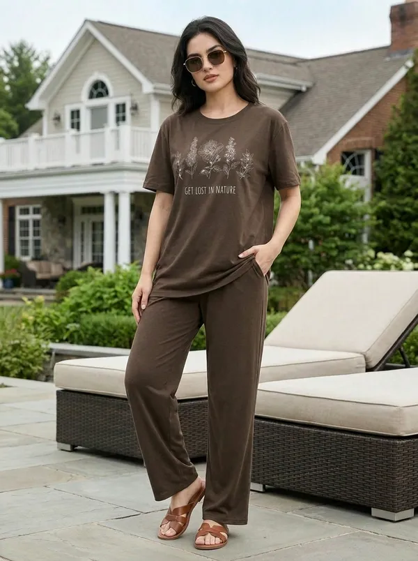 Fasense_Pure_Sinker_Cotton_Night_Suit_for_Women,__Super-Soft_Everyday_Loungewear_Tee_&_Pyjama_Set_for_Ladies_(Breathable,_Relaxed_Fit)
