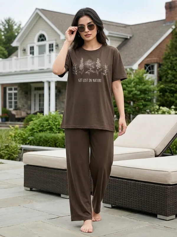 Fasense_Pure_Sinker_Cotton_Night_Suit_for_Women,__Super-Soft_Everyday_Loungewear_Tee_&_Pyjama_Set_for_Ladies_(Breathable,_Relaxed_Fit)
