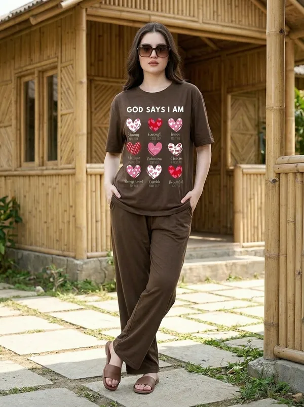 Fasense_Pure_Sinker_Cotton_Night_Suit_for_Women,__Super-Soft_Everyday_Loungewear_Tee_&_Pyjama_Set_for_Ladies_(Breathable,_Relaxed_Fit)