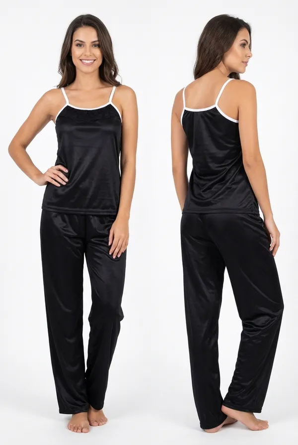 Women's_Sleeveless_Satin_Pajama_Set_-_2_Piece_Camisole_Top_and_Full_Length_Pyjama_Pants_Comfortable_Nightsuit_And_Loungewear_for_Women