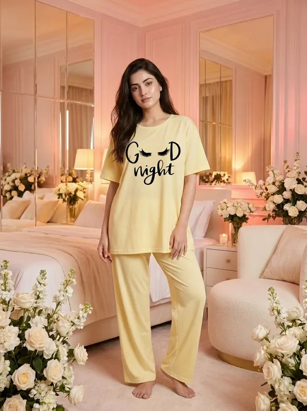 Fasense_Pure_Sinker_Cotton_Night_Suit_for_Women,__Super-Soft_Everyday_Loungewear_Tee_&_Pyjama_Set_for_Ladies_(Breathable,_Relaxed_Fit)