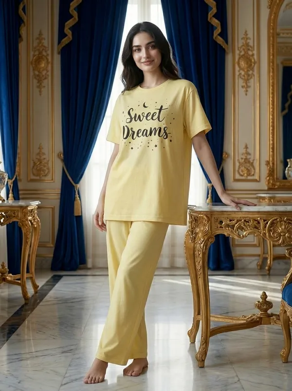 Fasense_Pure_Sinker_Cotton_Night_Suit_for_Women,__Super-Soft_Everyday_Loungewear_Tee_&_Pyjama_Set_for_Ladies_(Breathable,_Relaxed_Fit)