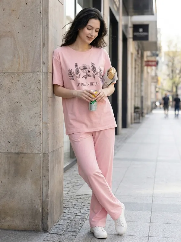 Fasense_Pure_Sinker_Cotton_Night_Suit_for_Women,__Super-Soft_Everyday_Loungewear_Tee_&_Pyjama_Set_for_Ladies_(Breathable,_Relaxed_Fit)
