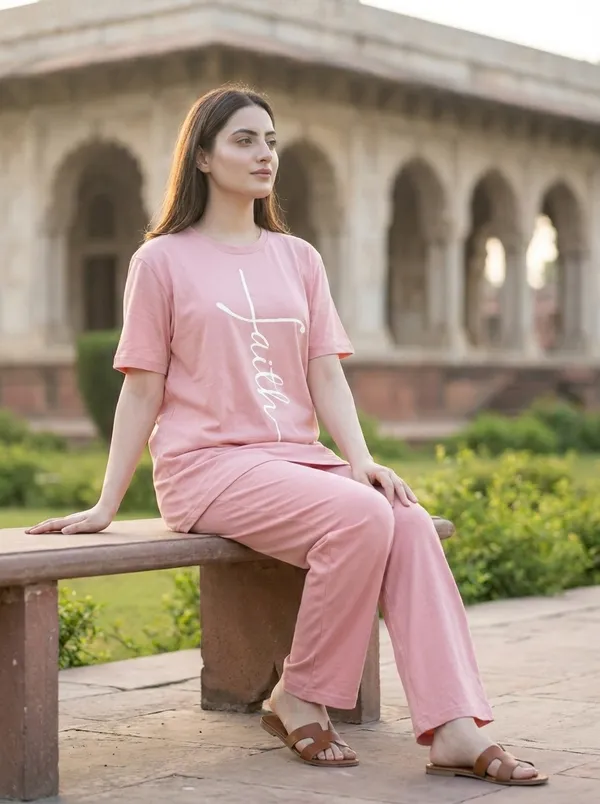 Fasense_Pure_Sinker_Cotton_Night_Suit_for_Women,__Super-Soft_Everyday_Loungewear_Tee_&_Pyjama_Set_for_Ladies_(Breathable,_Relaxed_Fit)