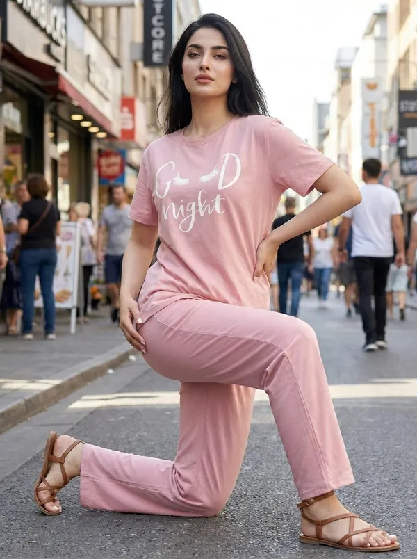 Fasense_Pure_Sinker_Cotton_Night_Suit_for_Women,__Super-Soft_Everyday_Loungewear_Tee_&_Pyjama_Set_for_Ladies_(Breathable,_Relaxed_Fit)