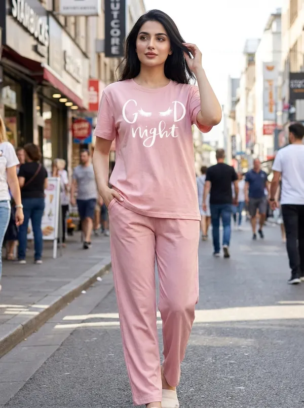 Fasense_Pure_Sinker_Cotton_Night_Suit_for_Women,__Super-Soft_Everyday_Loungewear_Tee_&_Pyjama_Set_for_Ladies_(Breathable,_Relaxed_Fit)