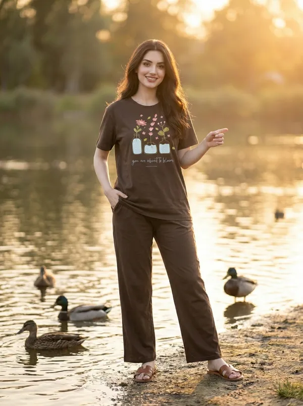 Fasense_Pure_Sinker_Cotton_Night_Suit_for_Women,__Super-Soft_Everyday_Loungewear_Tee_&_Pyjama_Set_for_Ladies_(Breathable,_Relaxed_Fit)