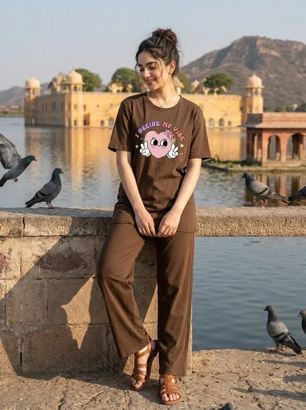 Fasense_Pure_Sinker_Cotton_Night_Suit_for_Women,__Super-Soft_Everyday_Loungewear_Tee_&_Pyjama_Set_for_Ladies_(Breathable,_Relaxed_Fit)