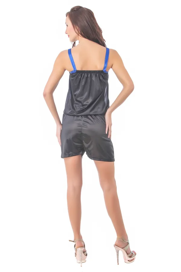 Women's_Black_&_Blue_Stretch_Satin_Jumpsuit_|_Stylish_Short_Nightsuit