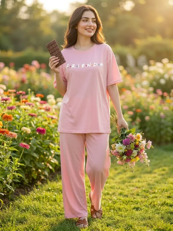 Fasense_Pure_Sinker_Cotton_Night_Suit_for_Women,__Super-Soft_Everyday_Loungewear_Tee_&_Pyjama_Set_for_Ladies_(Breathable,_Relaxed_Fit)