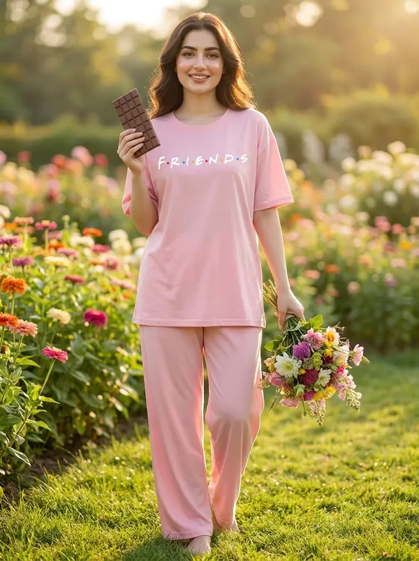 Fasense_Pure_Sinker_Cotton_Night_Suit_for_Women,__Super-Soft_Everyday_Loungewear_Tee_&_Pyjama_Set_for_Ladies_(Breathable,_Relaxed_Fit)