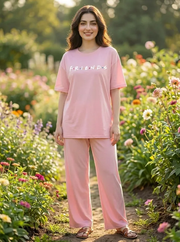 Fasense_Pure_Sinker_Cotton_Night_Suit_for_Women,__Super-Soft_Everyday_Loungewear_Tee_&_Pyjama_Set_for_Ladies_(Breathable,_Relaxed_Fit)
