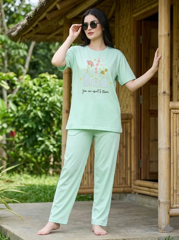 Fasense_Pure_Sinker_Cotton_Night_Suit_for_Women,__Super-Soft_Everyday_Loungewear_Tee_&_Pyjama_Set_for_Ladies_(Breathable,_Relaxed_Fit)