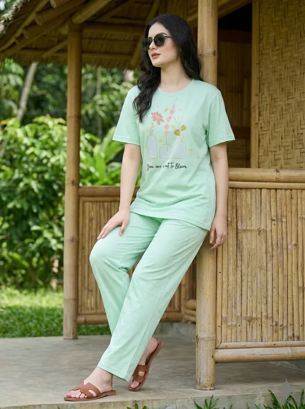Fasense_Pure_Sinker_Cotton_Night_Suit_for_Women,__Super-Soft_Everyday_Loungewear_Tee_&_Pyjama_Set_for_Ladies_(Breathable,_Relaxed_Fit)