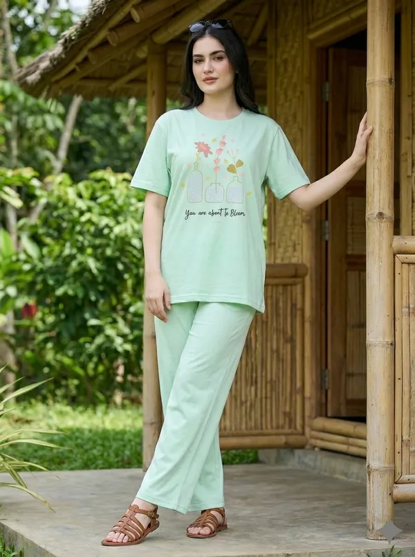 Fasense_Pure_Sinker_Cotton_Night_Suit_for_Women,__Super-Soft_Everyday_Loungewear_Tee_&_Pyjama_Set_for_Ladies_(Breathable,_Relaxed_Fit)